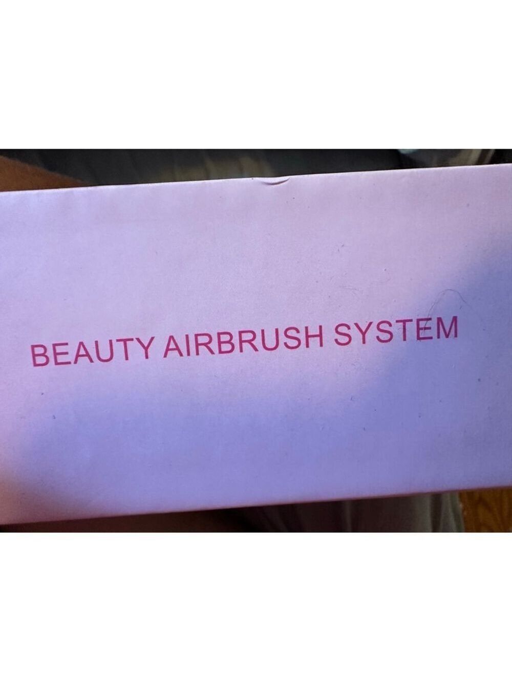 Beauty Airbrush System Makeup Tool One Size Red Pink Unbranded